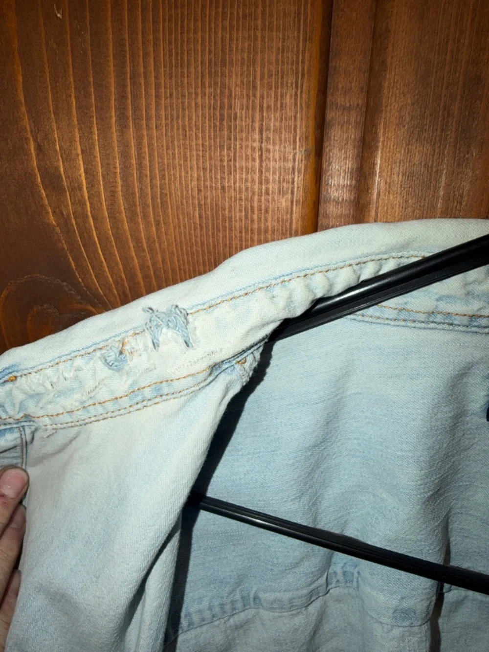 Levi's Pale Blue Denim Shirt Jacket - Picture 5 of 11